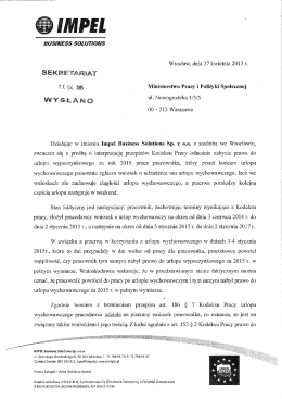 materiale źr&oacute;dłowym - Impel Business Solutions