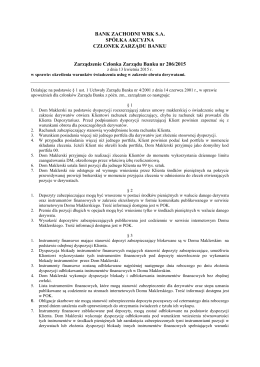 Zarządzenie nr 206/2015 z dnia 13 kwietnia 2015 r.