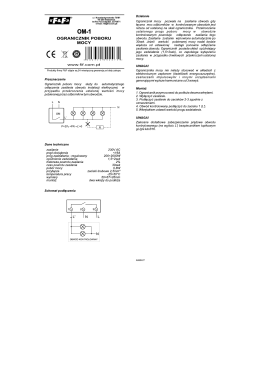 Karta produktu - pdf