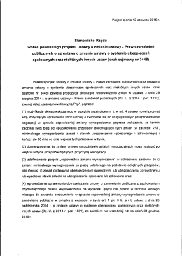 Stanowisko Rządu - urząd zam&oacute;wień publicznych