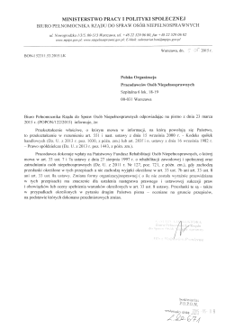 Stanowisko BON