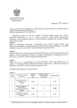 U RZĄD PATE NTOWY RZECZYPOSPOUTEJ POLSKIEJ