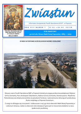 "Zwiastun" 04.04.2015 - Parafia Popowo