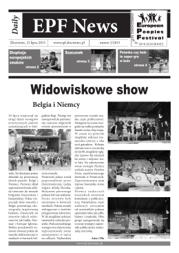 Widowiskowe show - EPF Polska Złocieniec