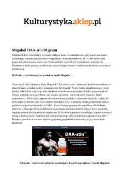 Megabol DAA-stin 90 gram