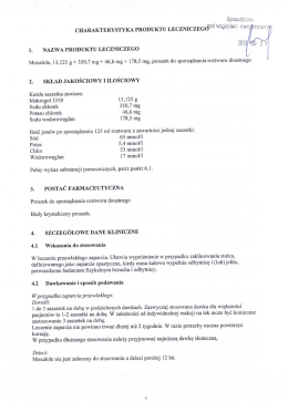 cHARAKTERYsTYKA PRODUKTU LEcleczlsoäVs WW