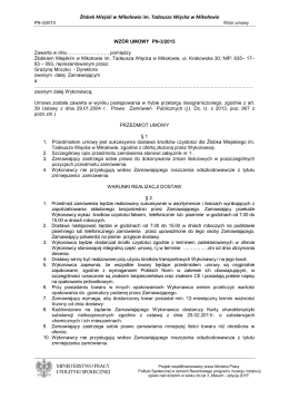 PN_3_2015_wzór_umowy - Żłobek Miejski w Mikołowie