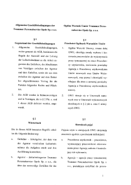 ogolne warunki umow trummer personalservice opole spzoo