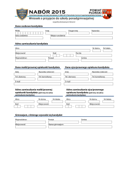 Wniosek