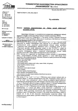 Wyjaśnienia i modyfikacja treści SIWZ