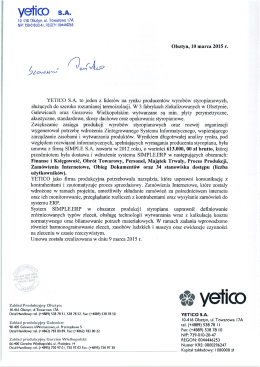 yetico sa.
