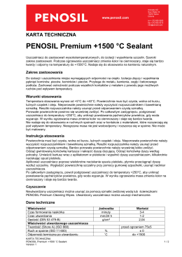 PENOSIL Premium +1500°C Sealant TDS