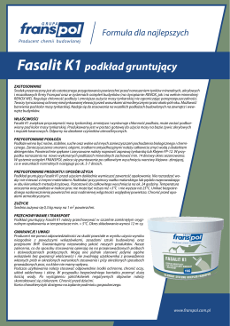 Fasalit K1podkład gruntujący