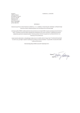 FizjoDom Rudołowice, 12.06.2015 Mobilny Gabinet Rehabilitacji i