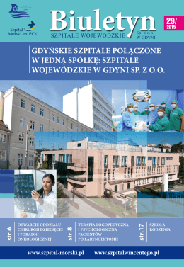 Pobierz nr 29/2015 - Szpital św. Wincentego a Paulo Gdynia