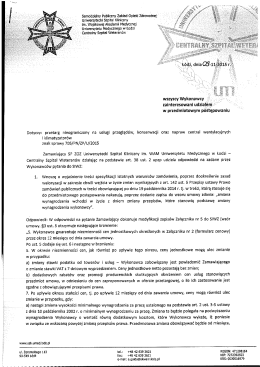 Samodzielny Publiczny Zakład Opieki Zdrowotnej ` Uniwersytecki