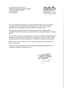 Stowarzyszenie Uratujmy Życie