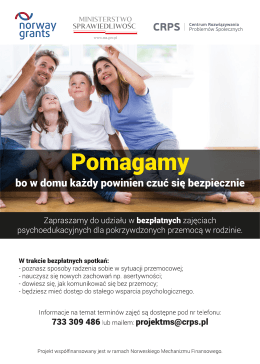 Pomagamy - Ulotka A4 mailing