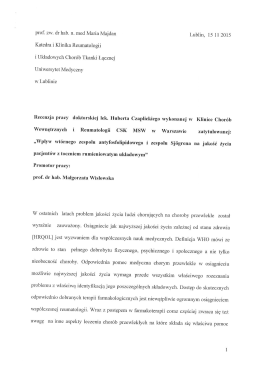 2 Recenzja lek. H. Czaplickiego