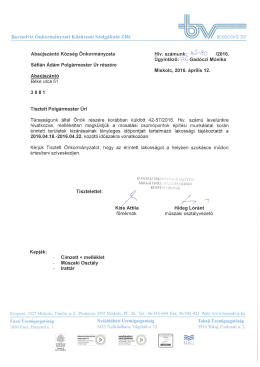 Részleges vízhiány 2016.04.18.,04.20,04.22.!