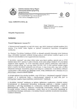 Tűzvédelmi "házirend"