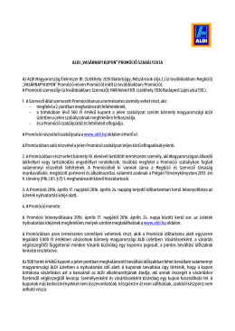 Részvételi szabályzatra.
