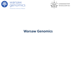 Warsaw Genomics