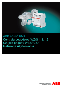 ABB i-bus KNX Centrala pogodowa WZ/S 1.3.1.2 Czujnik pogody