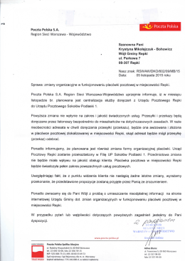 ` `i ` Poczta Polska