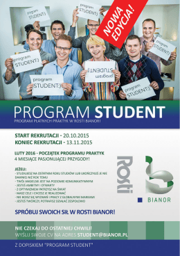 PROGRAM sTUDENT