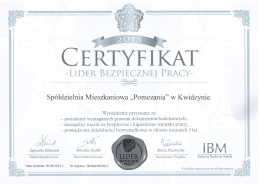 certyfikat lidera bezpiecznej pracy