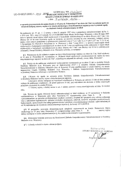 w sprawie przeznaczenia do najmu lokalu nr 43 przy ui. Puławskiej