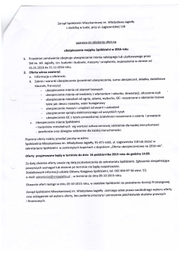 Zarząd Spółdzielni Mieszkaniowej im. Władysława