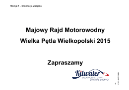 Majowy Rajd Motorowodny Wielka Pętla Wielkopolski
