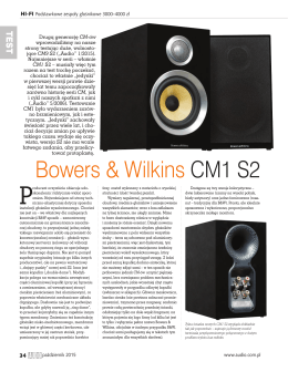 Bowers & Wilkins CM1 S2