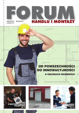 Forum Handlu i Montaży nr 11 04/2015