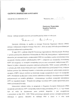 Polio w 6 roku życia