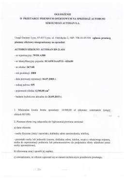 więcej - Gmina Łyse