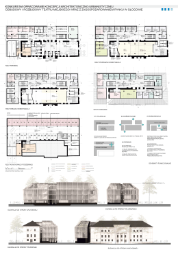 konkurs na opracowanie koncepcji architektoniczno