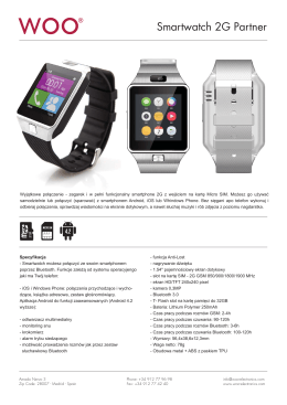 Smartwatch 2G Partner