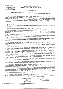 stawki podatku od nieruchomości PDF 61 KB