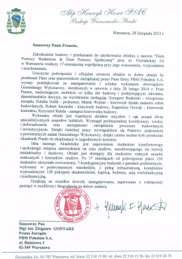 patrz załącznik - PBM Południe SA