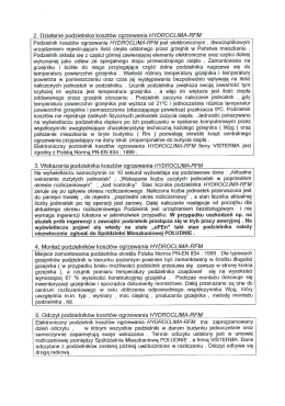 2. Działanie podzielnika koszt&oacute;w ogrzewania HYDROCUMA-RFM
