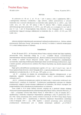 Prezydent Miasta Puławy