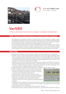 VarGBS - AIS Automation Dresden GmbH
