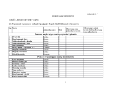 Załącznik nr 2. Wzór formularza ofertowego.