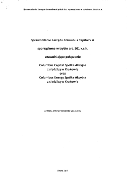 Pobierz - Columbus Capital