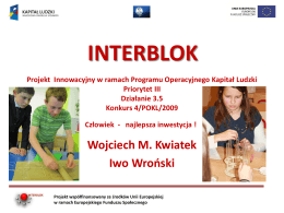 Częśd 1 - Program Interblok