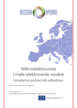 kliknij tutaj! - Towarzystwo Rozwoju Małych Elektrowni Wodnych