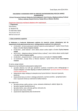 Środa Śląska, dnia 02.04.2015r. - Dom Kultury w Środzie Śląskiej